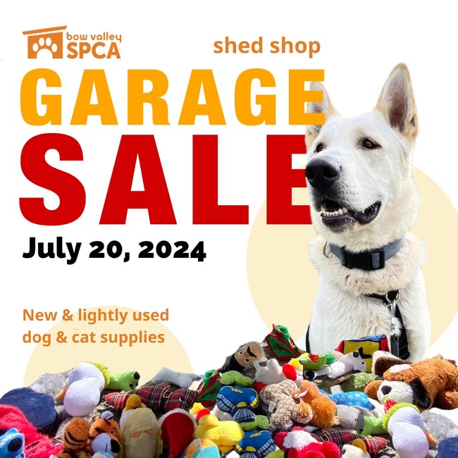 2024 July - BVSPCA Garage Sale Social Media