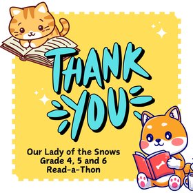 Read-a-thon Thank You